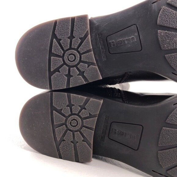 Born Carran Brown Leather Tall Riding Boots 9M - Picture 11 of 14